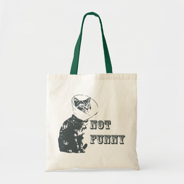 Not Funny Tote Bag (Front)