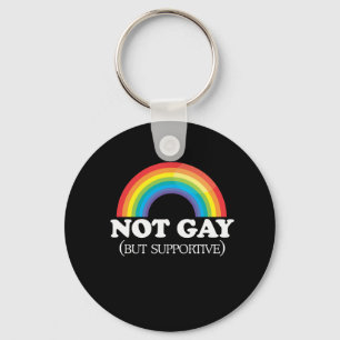 NOT GAY KEY RING