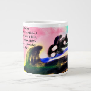 Not give up large coffee mug