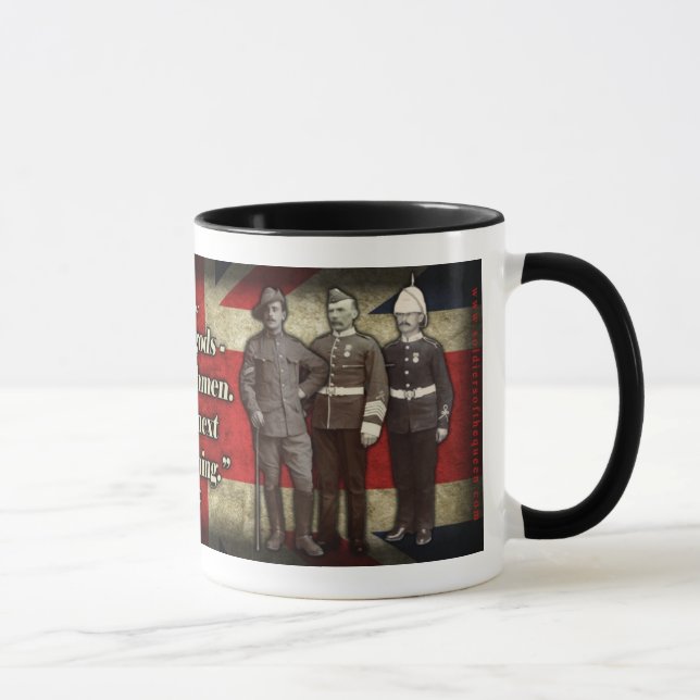 "Not Gods, Englishmen..." Coffee Mug (Right)