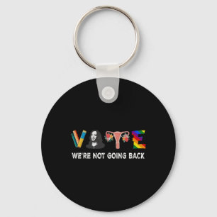Not Going Back Vote For 2024 President Kamala Harr Key Ring