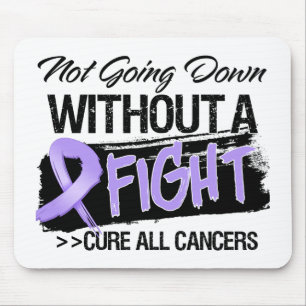Not Going Down Without a Fight - Cancer Mouse Pad