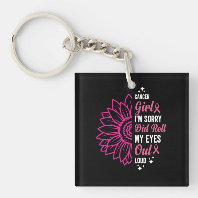 not going down without a fight key ring (Front)