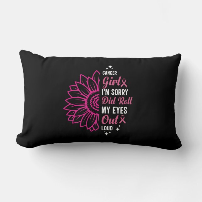 not going down without a fight lumbar cushion (Front)