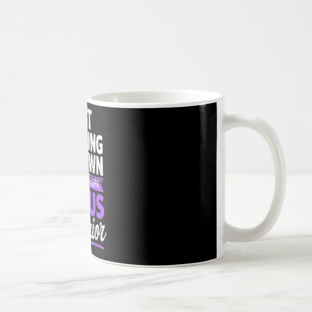 Not going down without a fight lupus warrior sle coffee mug (Right)
