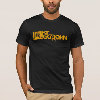 Not Gordian Full Golde Logo T-Shirt