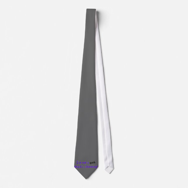 Not-Goth-Slim Tie (Front)