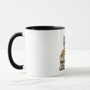Not Guilt Just Gelt Funny Hanukkah Jewish Jew Mug