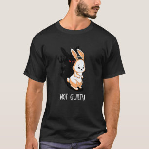Not Guilty Angle Devil Rabbit Not Guilty T-Shirt