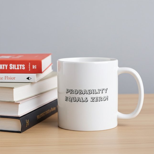 Not Happening - Funny Typography Coffee Mug (Creator Uploaded)