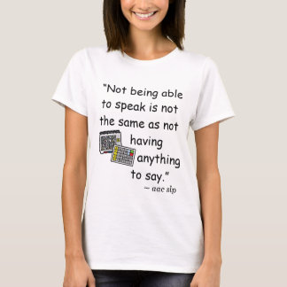 Not Having Anything to Say T-Shirt