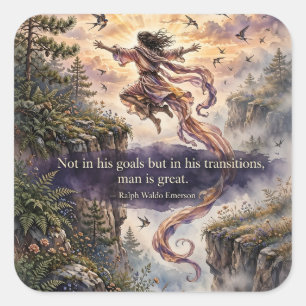Not in His Goals — Emerson Sticker