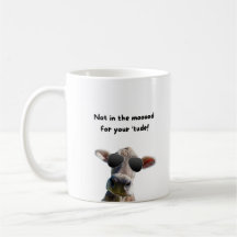 Not In the Mood Cow Mug