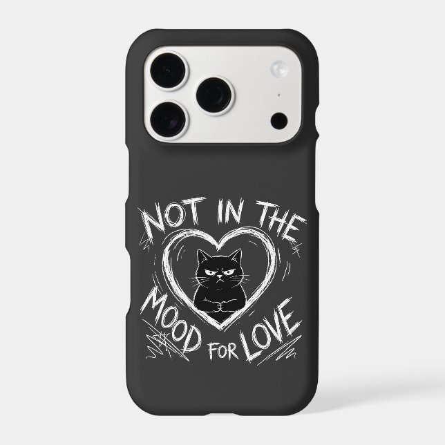 Not In The Mood For Love Grumpy Cat Sarcastic (Back)
