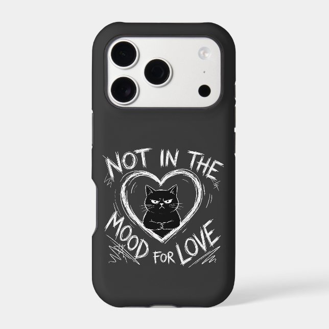 Not In The Mood For Love Grumpy Cat Sarcastic (Back)