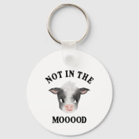 Not in the Mooood Cow Farm Animal