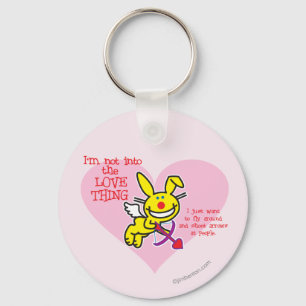Not Into The Love Thing Key Ring