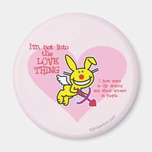 Not Into The Love Thing Magnet