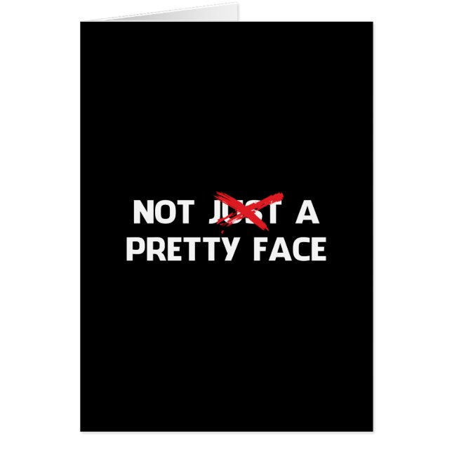 Not Just A Pretty Face (Front)