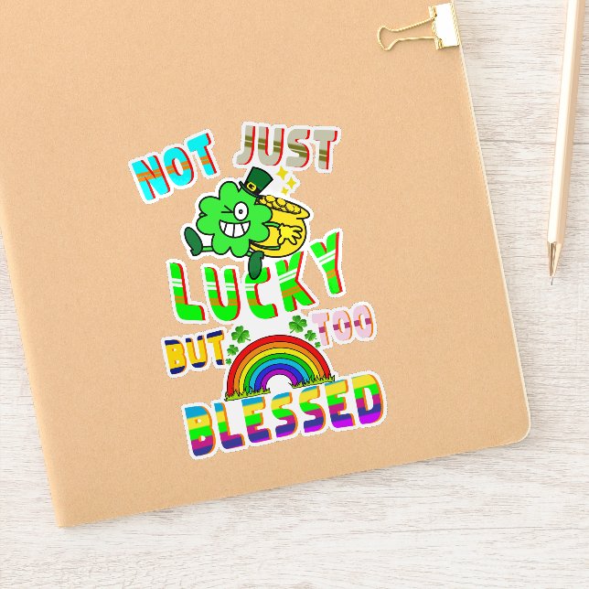Not Just Lucky But Too Blessed (Notebook)