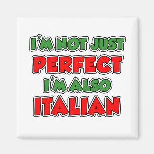 Not Just Perfect Italian Magnet