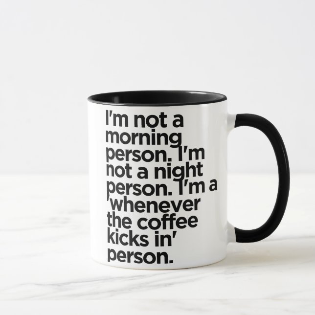 Not Lazy, Conserving Energy Mug – Funny Coffee  (Right)