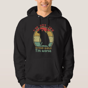 Not Like Other Girls Worse Funny Sarcastic Opossum Hoodie