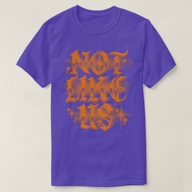 Not Like Us Kendrick Lamar TShirt (Design Front)
