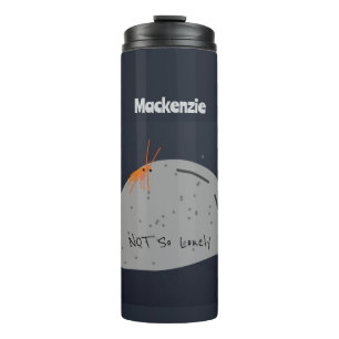 Not Lonely Funny Character (Grey) Thermal Tumbler