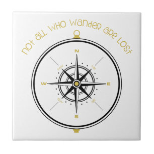 Not Lost Ceramic Tile