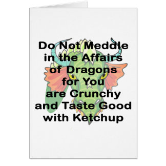 Not meddle black dragon head