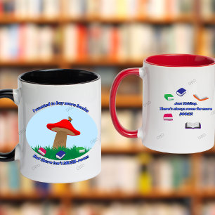Not MUSH room for more books Mug