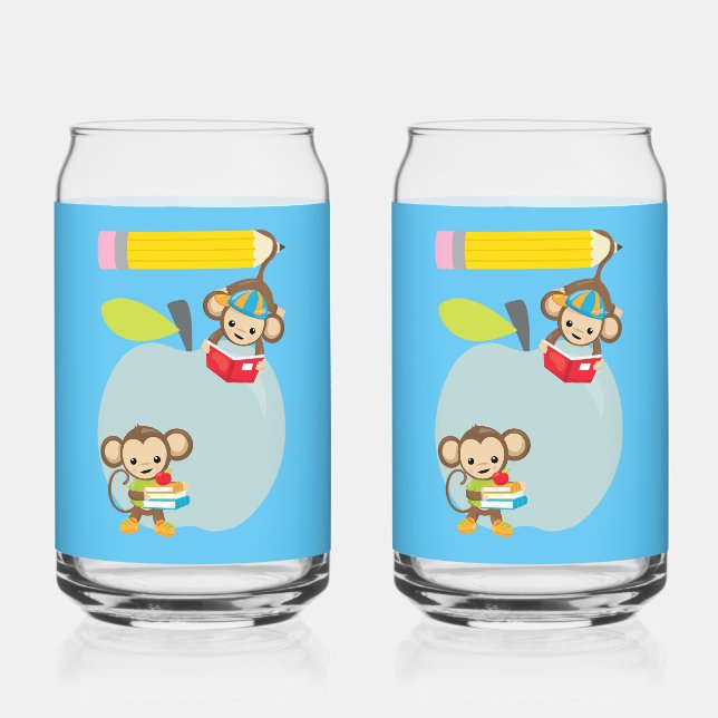 Not My Circus, Not My Monkey  Can Glass (Front)