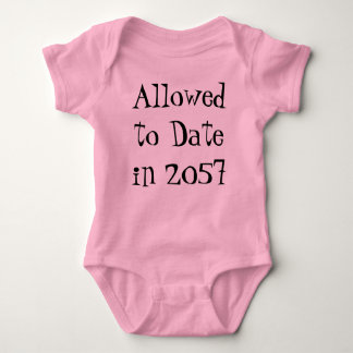 not my daughter baby bodysuit