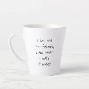 Not My Failures Latte Mug
