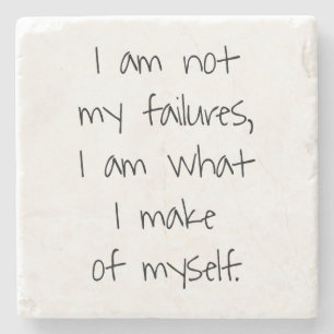 Not My Failures Marble Stone Coaster