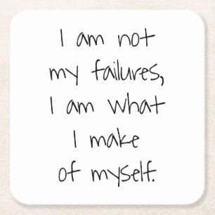 Not My Failures Paper Coaster