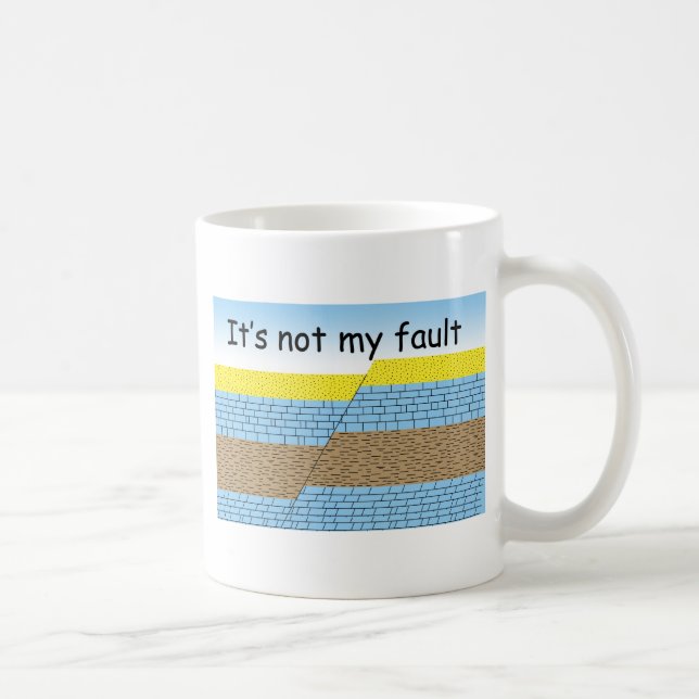 Not my Fault Coffee Mug (Right)