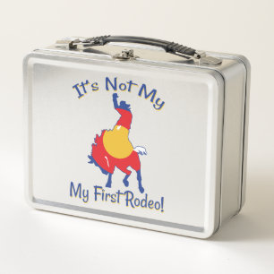 Not my first Rodeo Metal Lunch Box