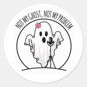 Not My Ghost, Not My Problem Logo Sticker