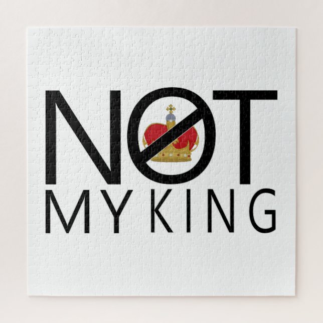 Not My King Jigsaw Puzzle (Vertical)