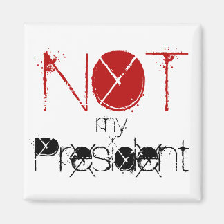 Not my President Magnet