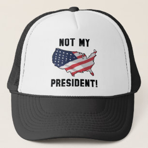 Not My President Trucker Hat