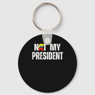 Not My President Trump 2025  Key Ring