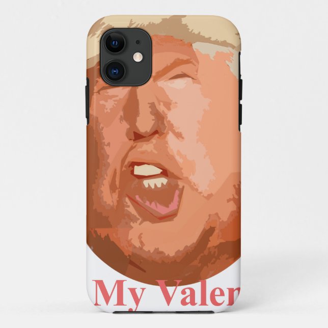 not my valentine Case-Mate iPhone case (Back)