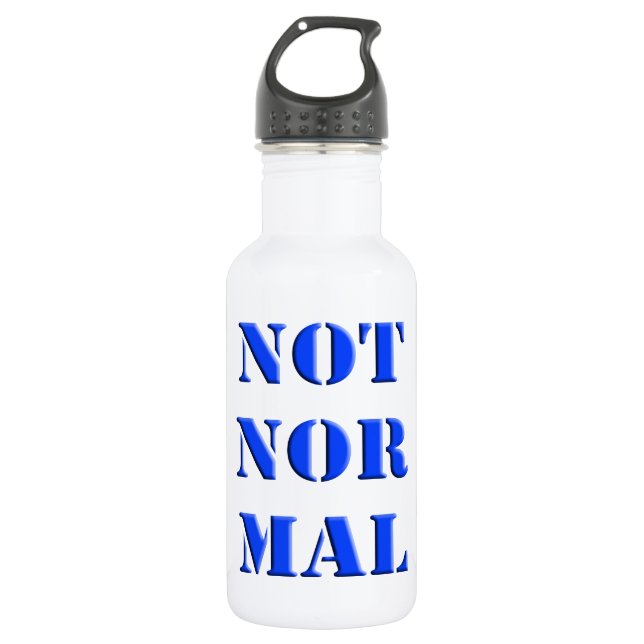 Not Normal 532 Ml Water Bottle (Front)