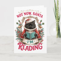 Not Now Santa I'm Reading 