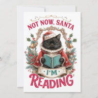 Not Now Santa I'm Reading