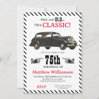 Not Old But Classic 1939 Car Men's Birthday