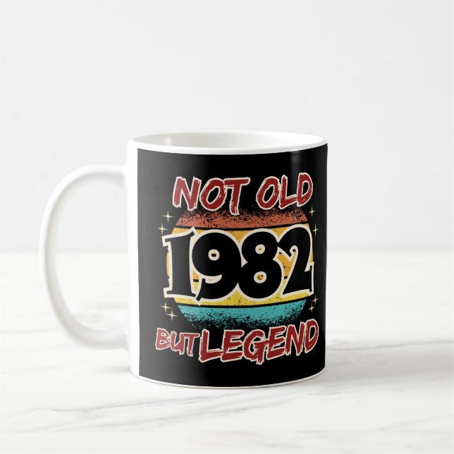 Not Old But Legend 1982 Coffee Mug (Left)